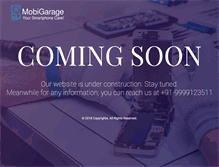 Tablet Screenshot of mobigarage.com